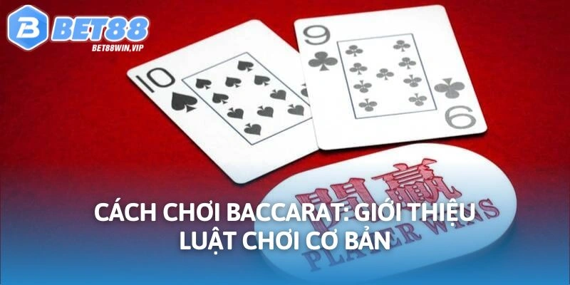 Cách chơi Baccarat: Giới thiệu luật chơi cơ bản